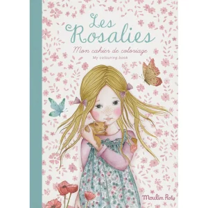 Moulin Roty - Målarbok Les Rosalies