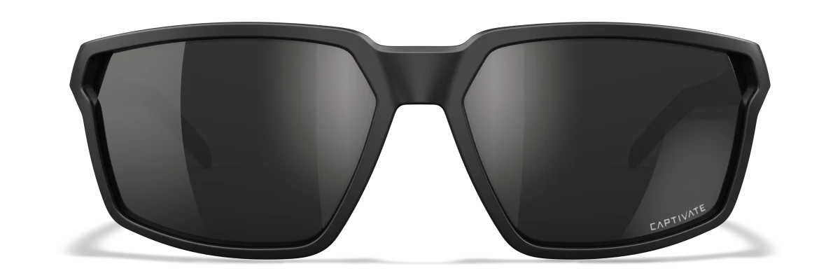 Wiley X WX Sierra CAPTIVATE™ Polarized Black Mirror - Bild 8