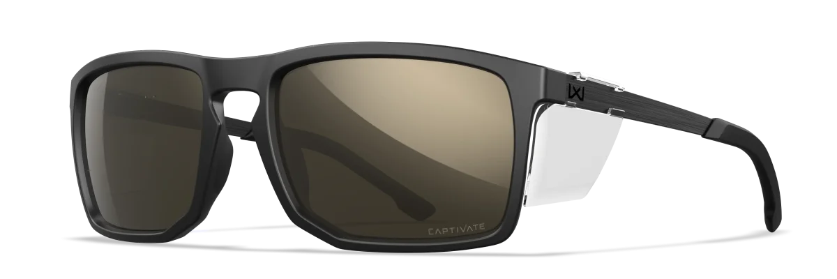 Wiley X WX Axe CAPTIVATE™ Polarized Tungsten Mirror - Bild 8