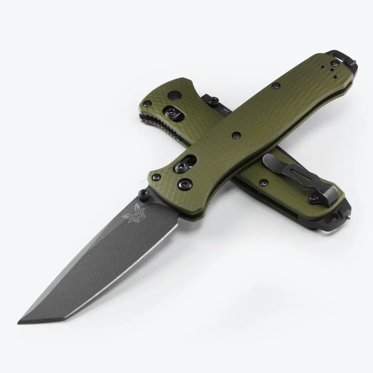 Benchmade Bailout Aluminum Woodland Green - Bild 2