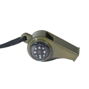 Mil-Tec Visselpipa + Kompass + Termometer