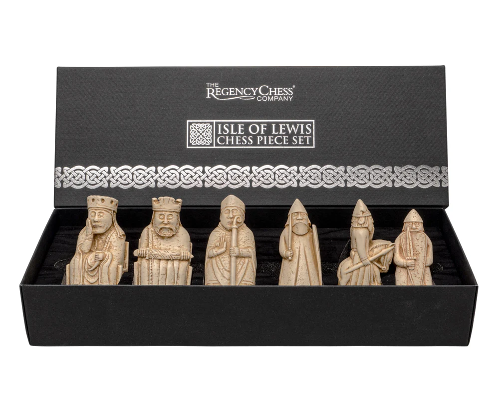 Regency Chess Isle of Lewis Schackpjäser Gåvoset - Bild 2