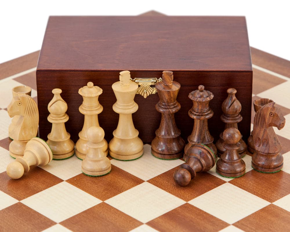Down Head Sheesham Grand Championship-schackset - Bild 5