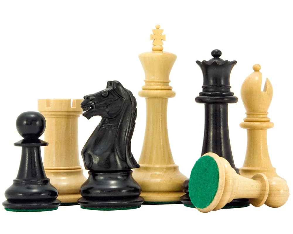 Oxford Series Schackset – svart och wenge - Bild 7