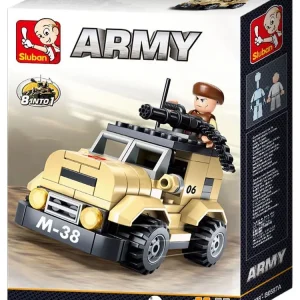 Sluban ModelBricks - Army Patrol Car