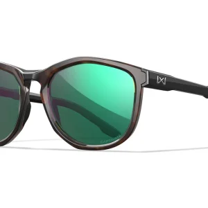 Wiley X WX Bravo CAPTIVATE™ Polarized Green Mirror