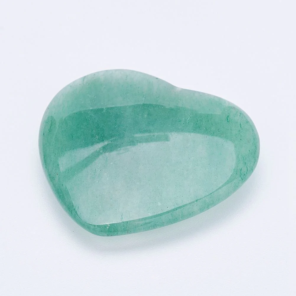 Aventurin Perle – Topboret Natursten (24x26x6mm, 1 stk.) - Bild 4