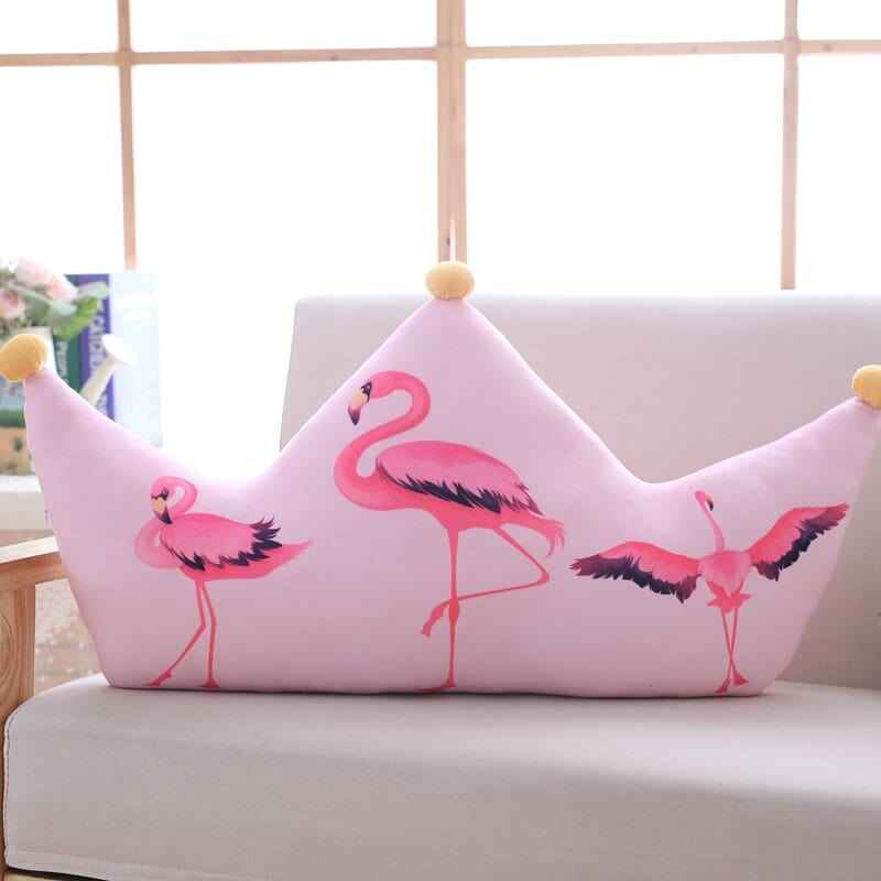 Kudde Plume™ Rosa flamingo - Bild 2