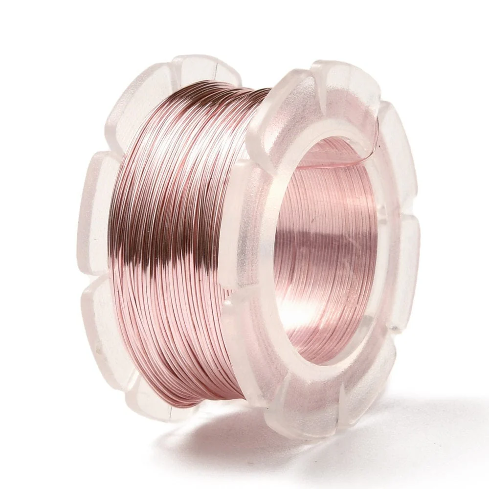 Kobber Wire – Langtidsholdbar, Rosa (0,4mm, 20m) - Bild 3