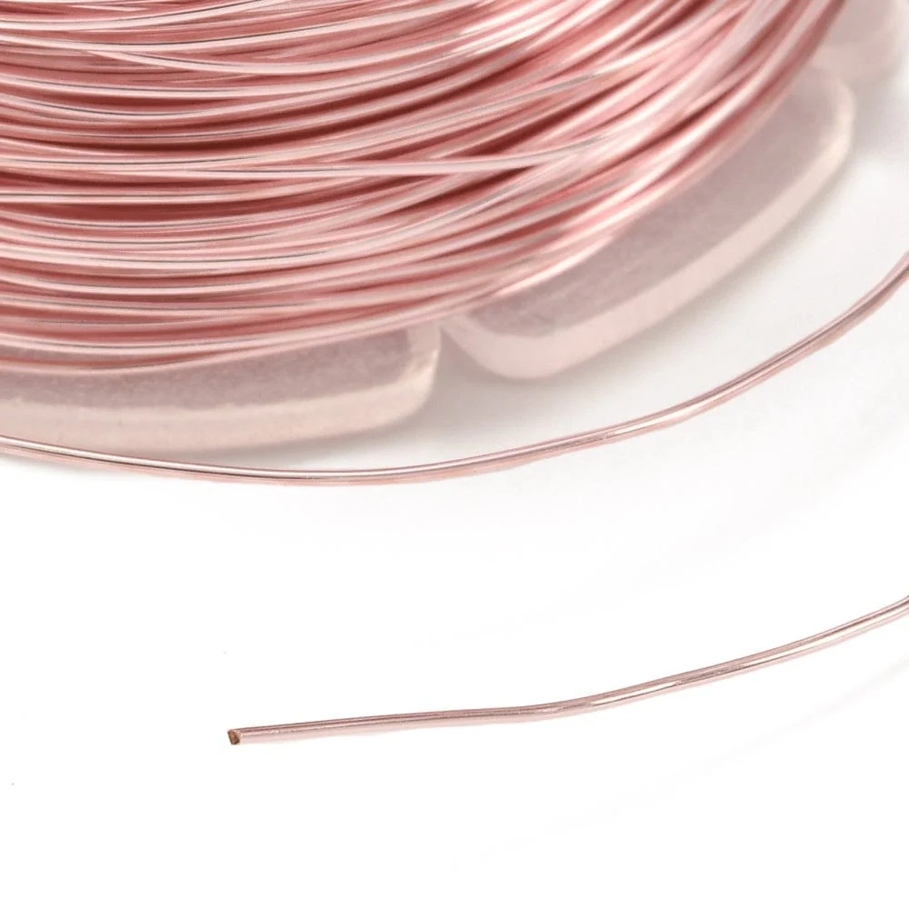 Kobber Wire – Langtidsholdbar, Rosa (0,4mm, 20m) - Bild 4