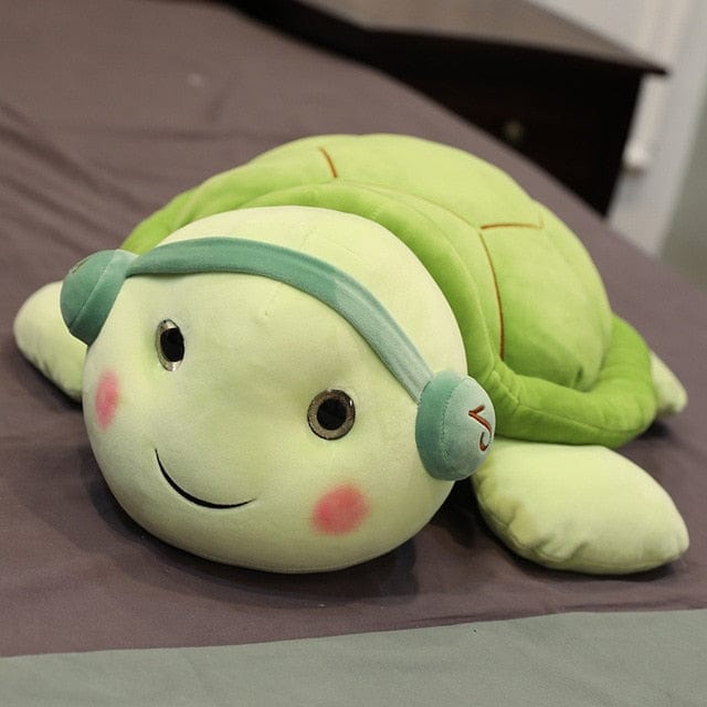 Kawaii grön sköldpadda Gosedjur stora 150 cm - Bild 2