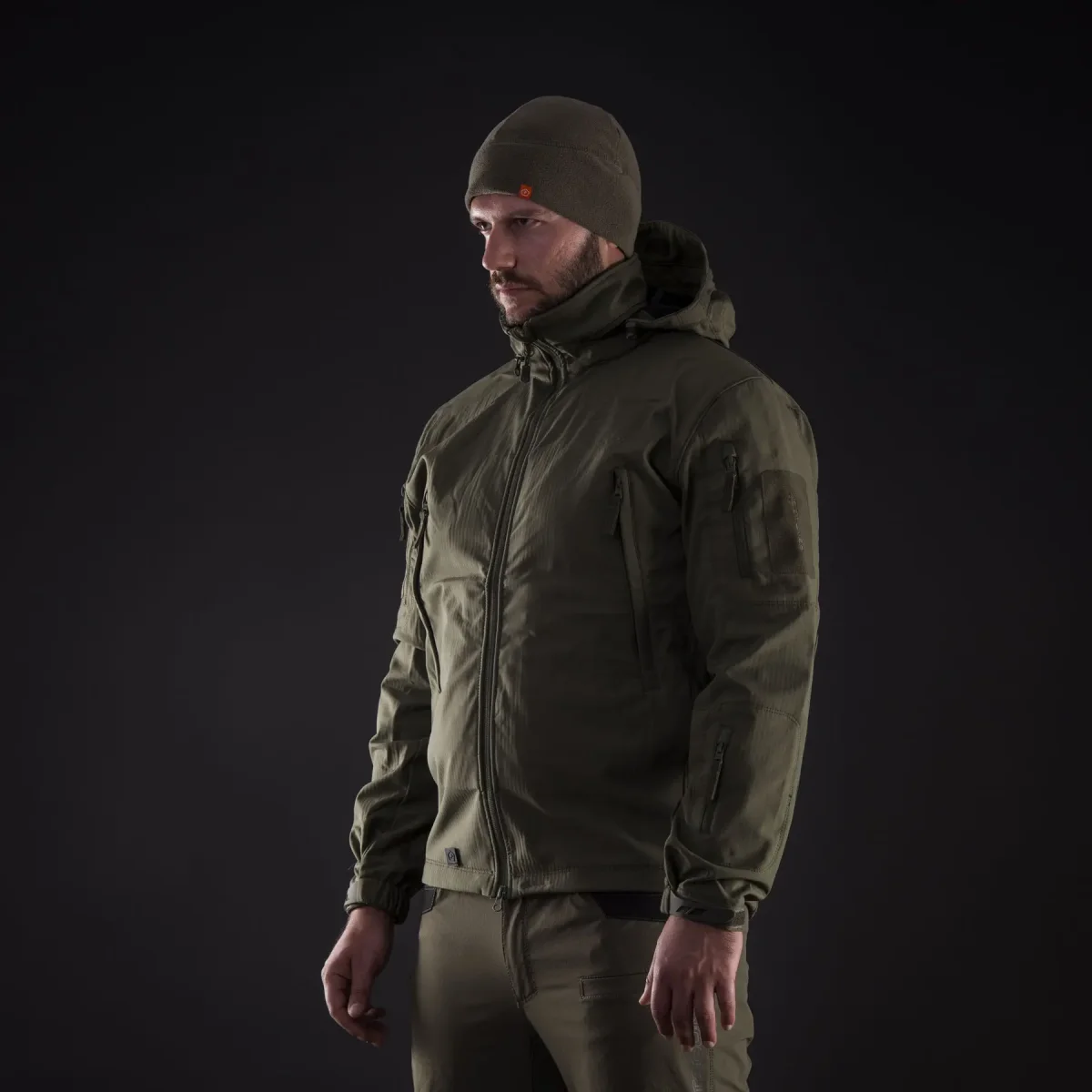 Pentagon Artaxes Woodland Softshelljacka - Bild 3