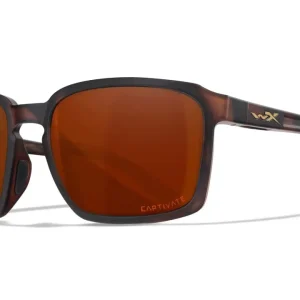 Wiley X WX Alfa Captivate Polarized Havana Brown